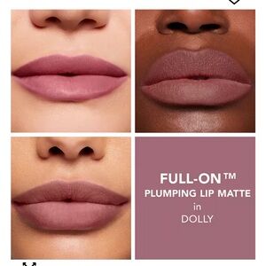 BUXOM Full-On Plumping Lip Matte in Dolly  Full Size .14 Oz 4.2